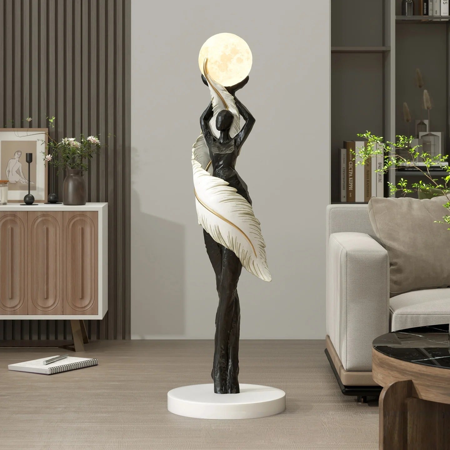 Modern Art Floor Lamp Home decoration Lights Living Room