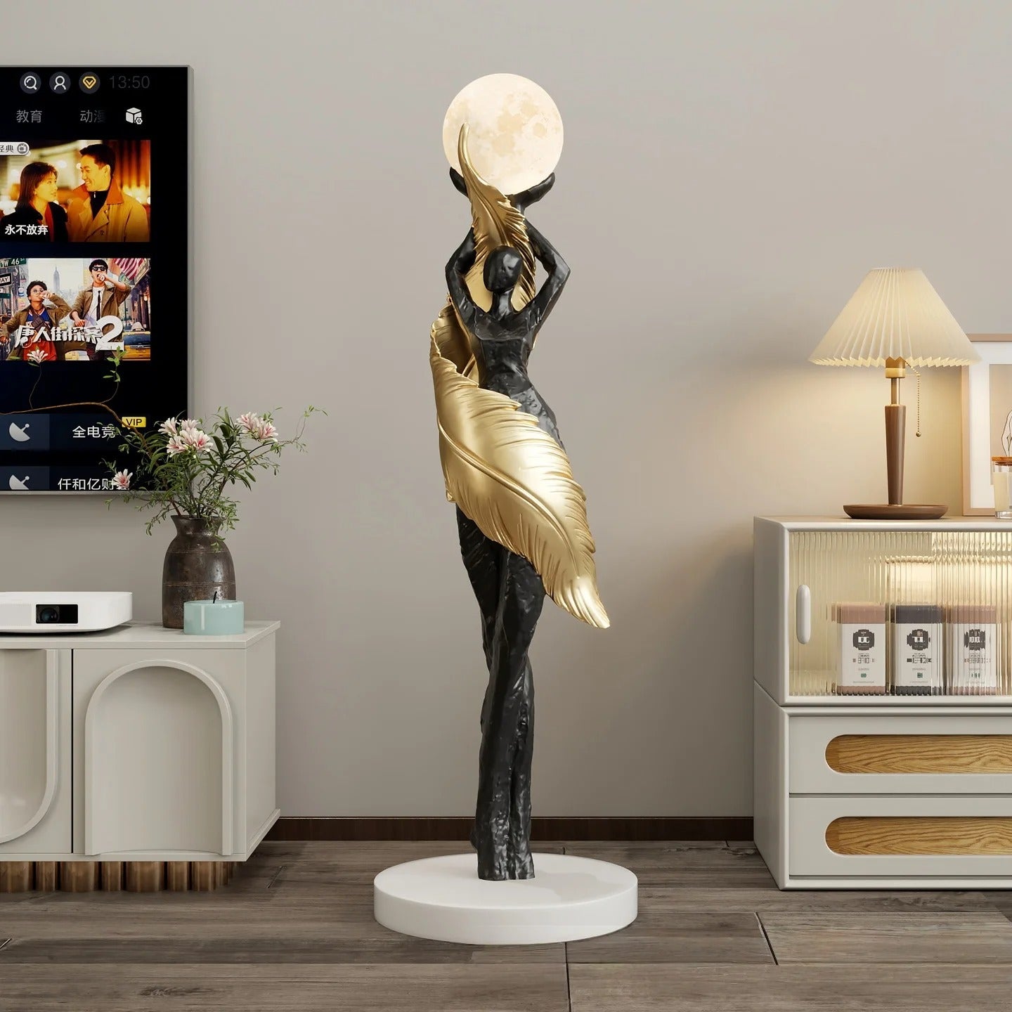 Modern Art Floor Lamp Home decoration Lights Living Room