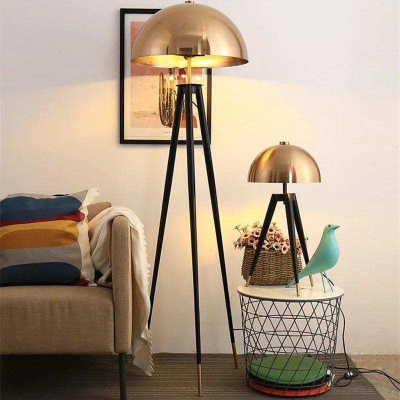 Coyote Floor Lamp vintage standing lamp Designer Simple loft Tripod Mushroom Lamp for Living Room Bedroom Home Decora Creative