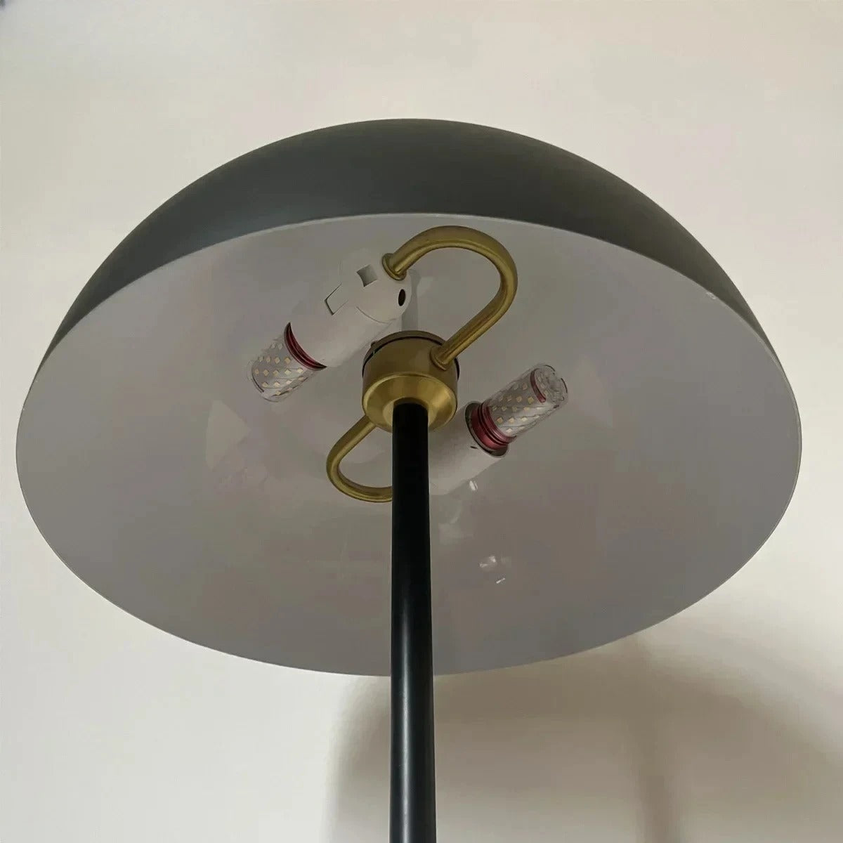 Japanese Wabi-sabi Umbrella Standing Art Creative Lustre Plated Lights LED Floor Lamps