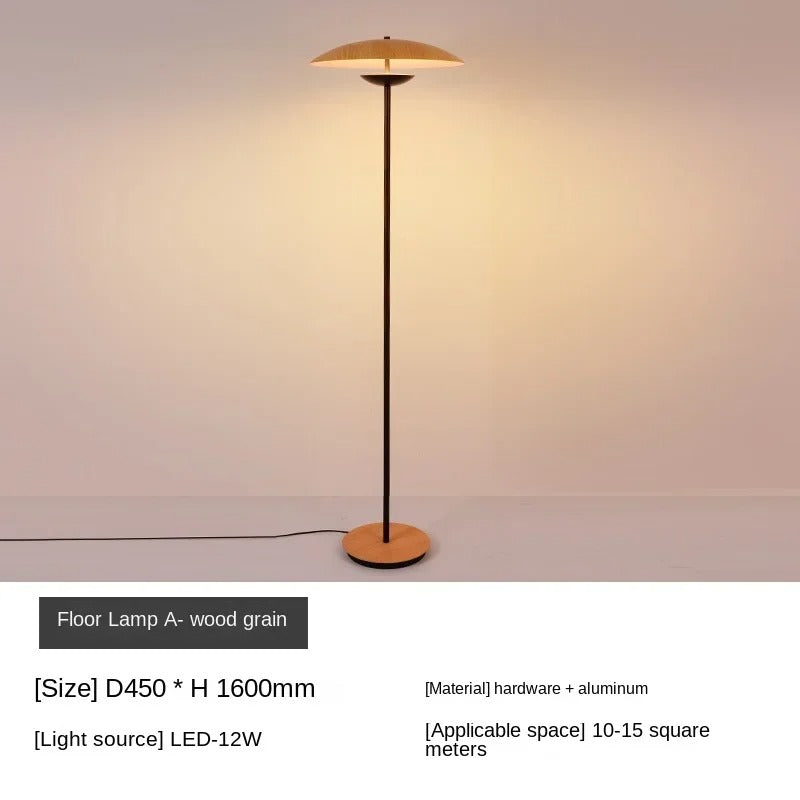 Nordic Art Simple Mushroom Head Vertical Lights